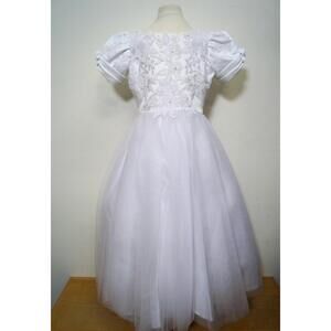 NEW JOAN CALABRESE girl's barbara dress in white